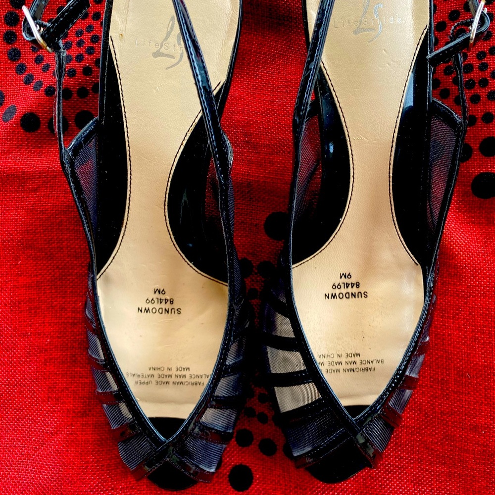 Black Mesh shoes